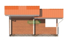 Проект беседки Снежинка